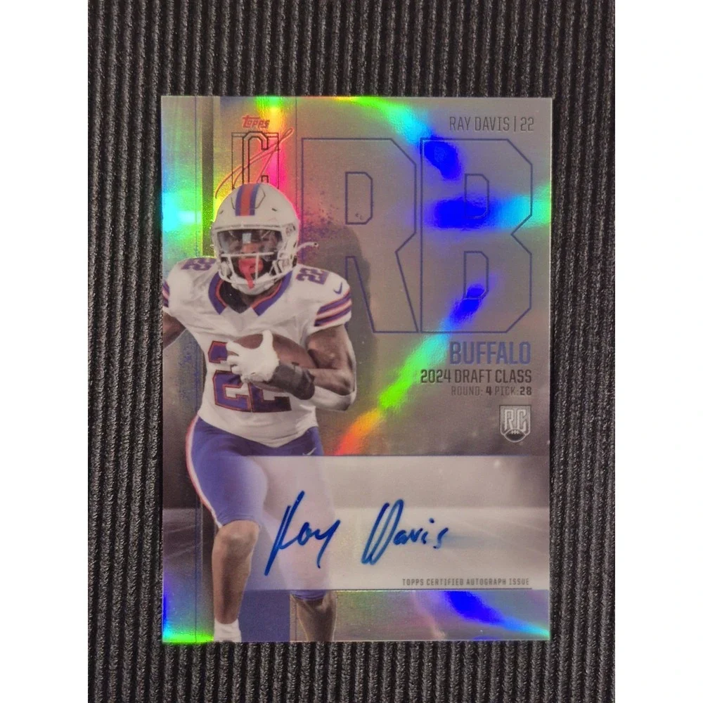 2024 Topps Signature Class Ray Davis #RCV-RD Rookie Chrome Varation Autograph